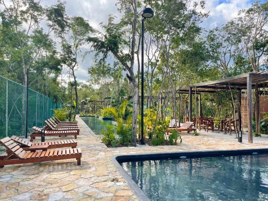 Aldea Savia By Andiani Travel Apartment Tulum Exterior photo